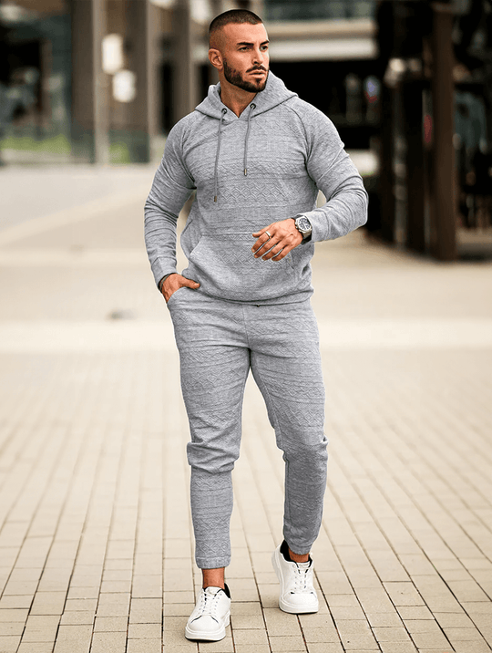 Pietro Hoodie Set - Grau