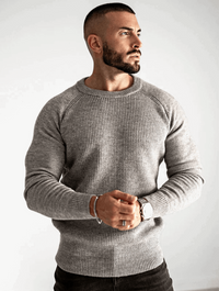Lorenzo Crew Sweater - Grey