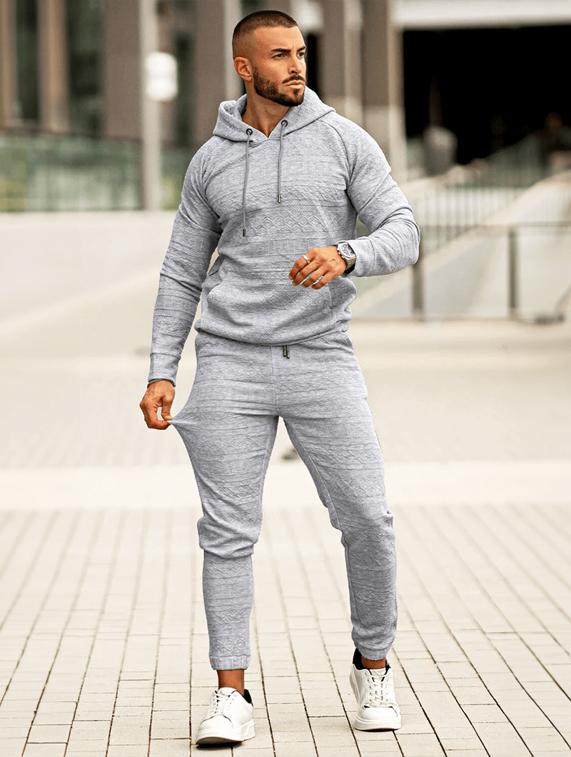 Pietro Hoodie Set - Grau