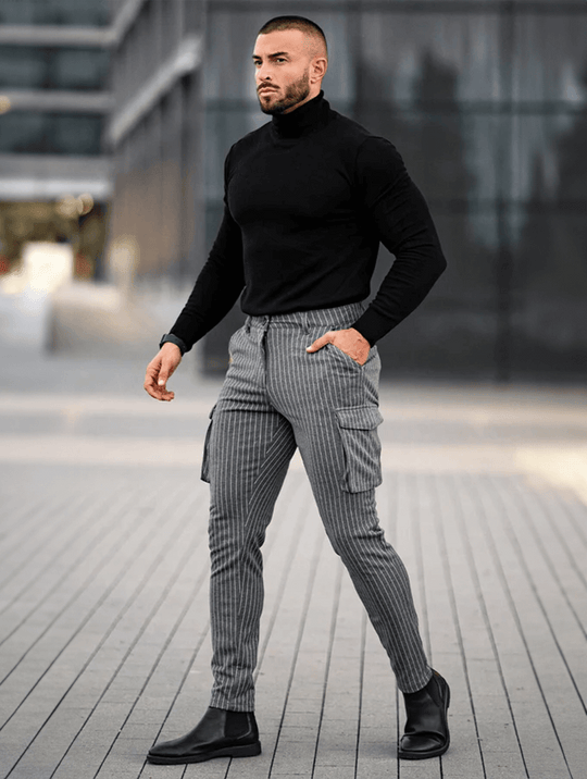 Vittorio Stretch Pants - Grau