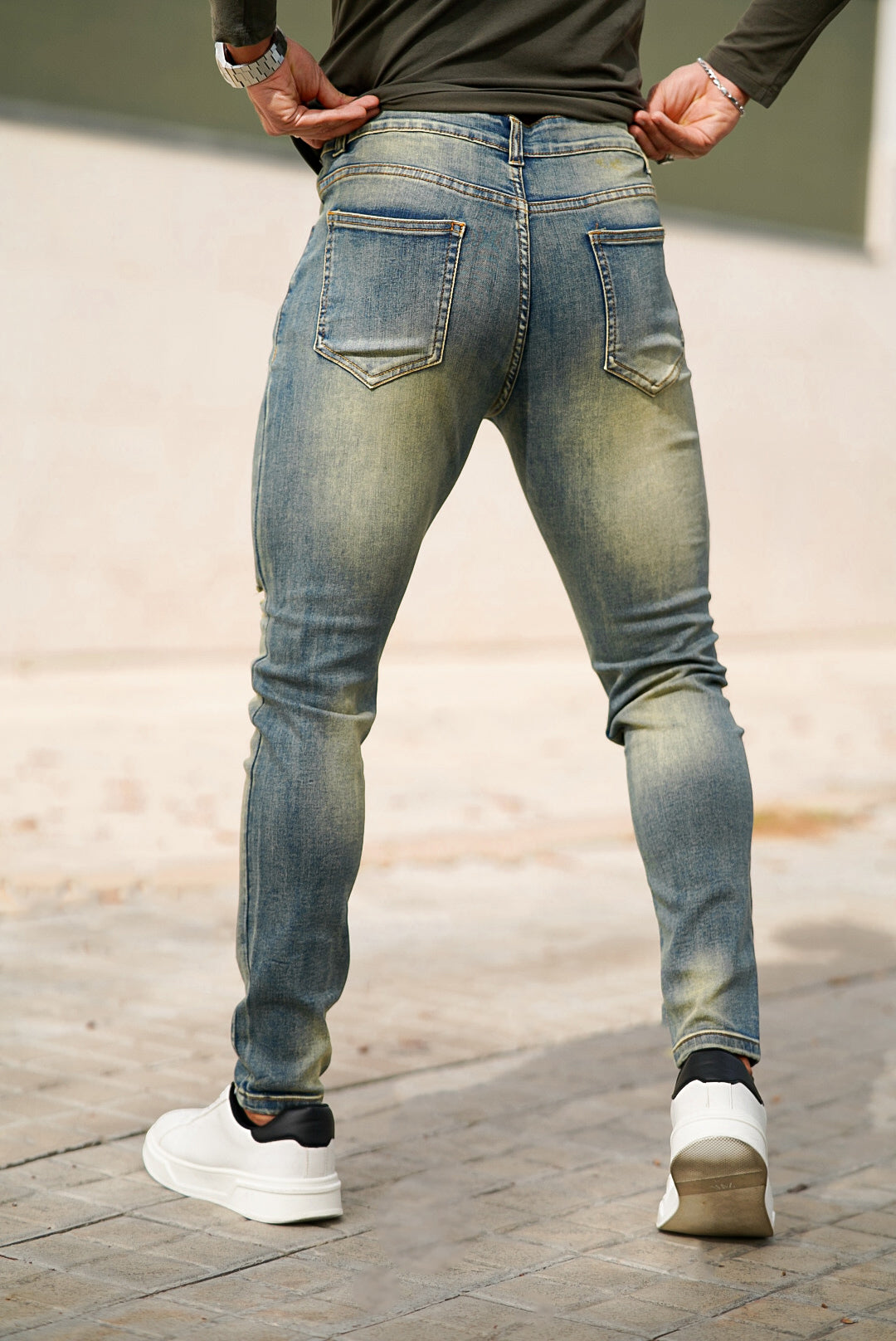 The Jeronimo Jeans - Vintage Blue