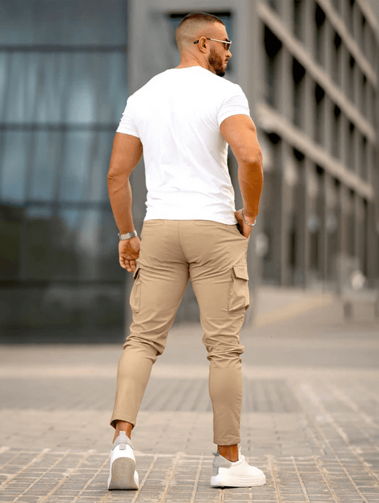 Franco Cargo Hosen - Khaki