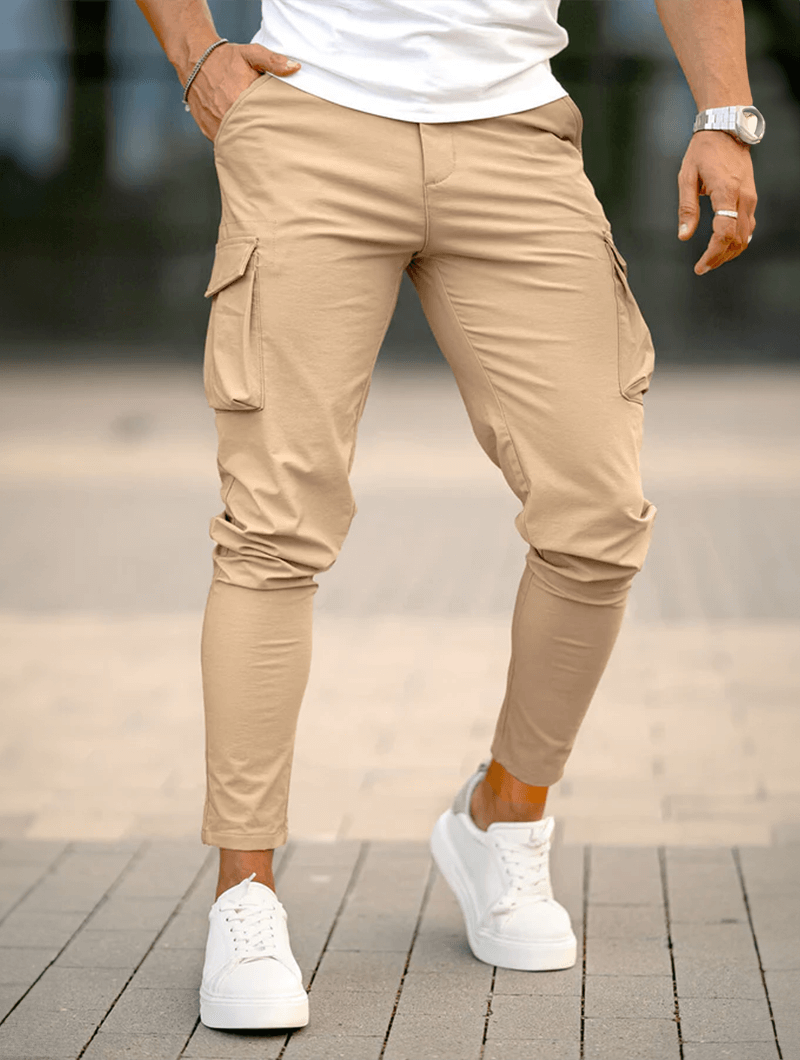 Franco Cargo Pants  - Khaki