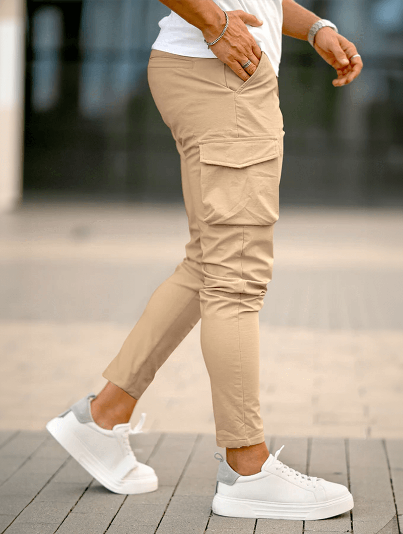 Franco Cargo Pants  - Khaki