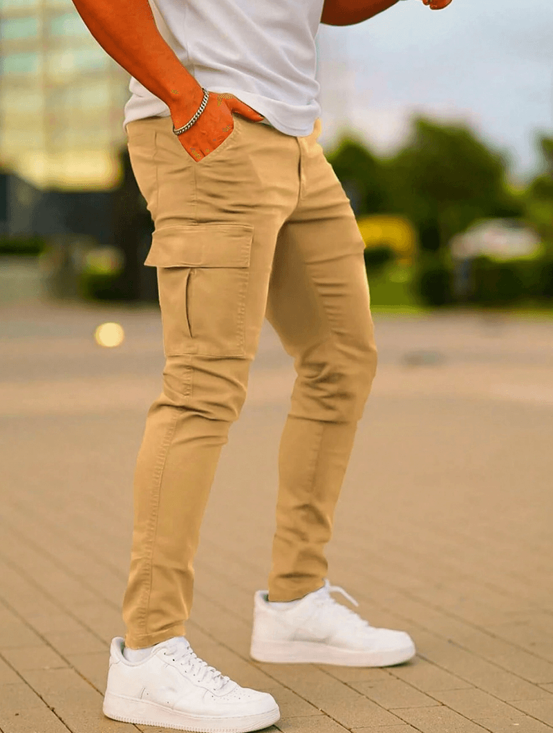 Adrian Essential Cargos - Khaki